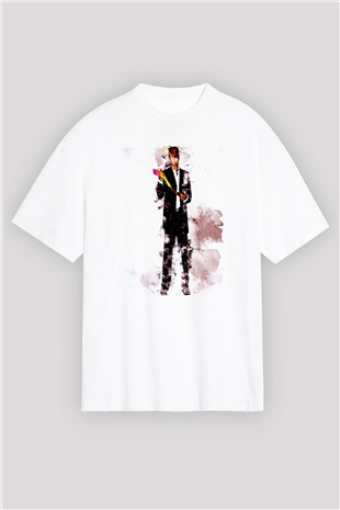 Arrested Development Beyaz Oversize Tişört Oversize T-shirt