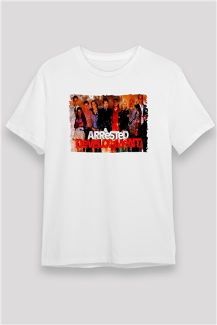 Arrested Development Beyaz Unisex Tişört T-Shirt