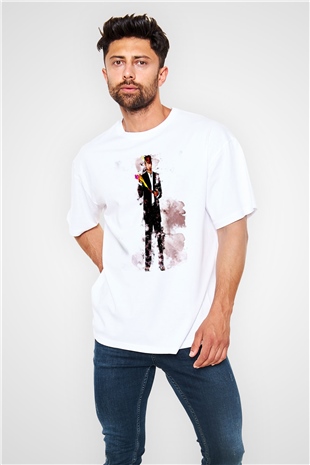 Arrested Development Beyaz Oversize Tişört Oversize T-shirt
