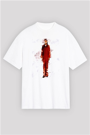 Arrested Development Beyaz Oversize Tişört Oversize T-shirt