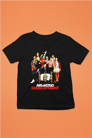 Arrested Development Siyah Unisex Çocuk Tişört