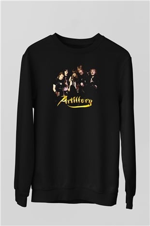Artillery Siyah Unisex Sweatshirt