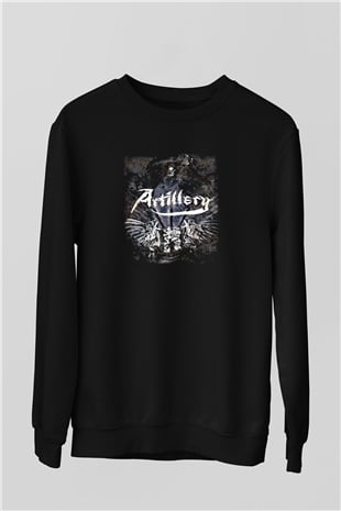 Artillery Siyah Unisex Sweatshirt