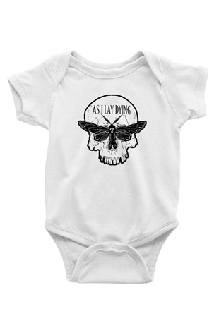 As I Lay Dying Beyaz Bebek Body - Zıbın