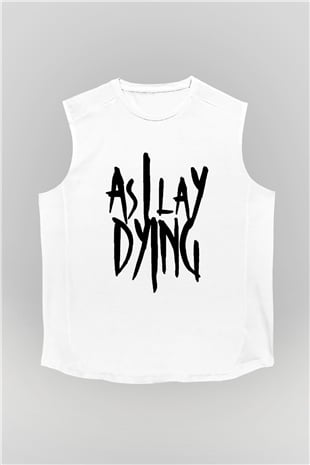 As I Lay Dying Beyaz Unisex Kolsuz Tişört