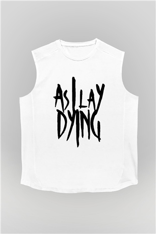 As I Lay Dying Beyaz Unisex Kolsuz Tişört