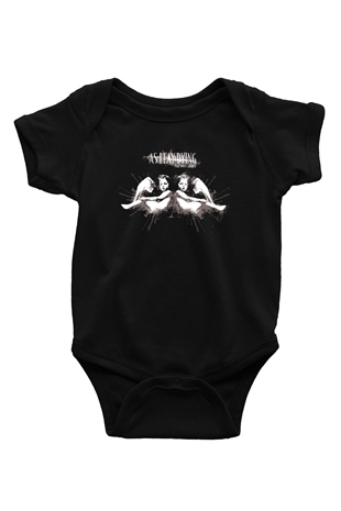 As I Lay Dying Siyah Bebek Body - Zıbın