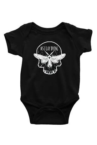As I Lay Dying Siyah Bebek Body - Zıbın