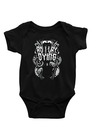 As I Lay Dying Siyah Bebek Body - Zıbın