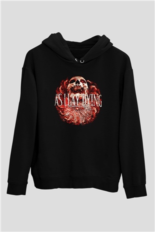 As I Lay Dying Siyah Unisex Hoodie