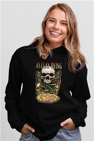 As I Lay Dying Siyah Unisex Hoodie