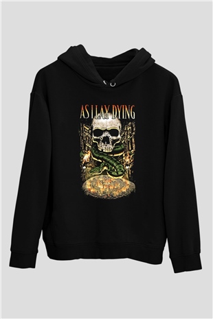 As I Lay Dying Siyah Unisex Hoodie