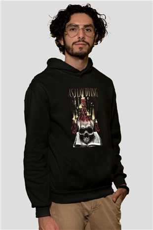 As I Lay Dying Siyah Unisex Kapüşonlu Sweatshirt