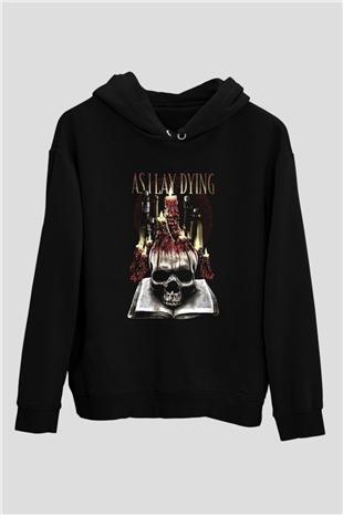 As I Lay Dying Siyah Unisex Kapüşonlu Sweatshirt