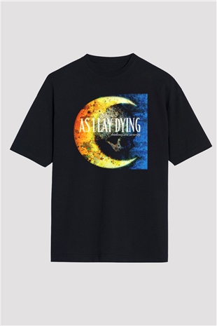 As I Lay Dying Siyah Unisex Oversize Tişört T-Shirt