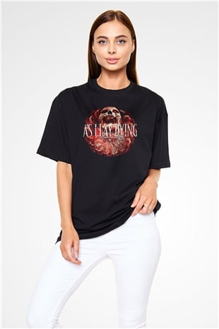 As I Lay Dying Siyah Unisex Oversize Tişört T-Shirt