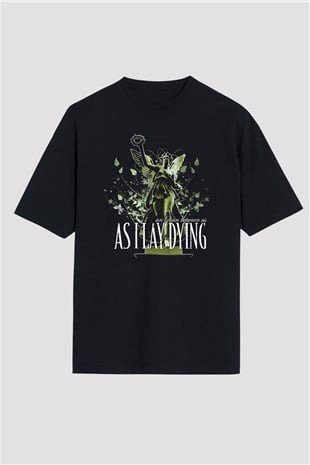 As I Lay Dying Siyah Unisex Oversize Tişört T-Shirt