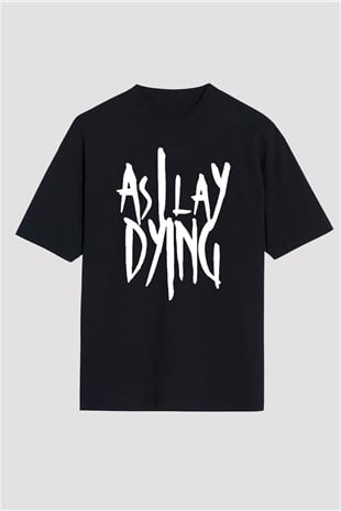 As I Lay Dying Siyah Unisex Oversize Tişört T-Shirt