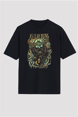 As I Lay Dying Siyah Unisex Oversize Tişört T-Shirt