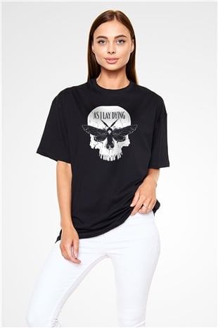 As I Lay Dying Siyah Unisex Oversize Tişört T-Shirt