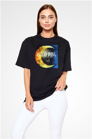 As I Lay Dying Siyah Unisex Oversize Tişört T-Shirt