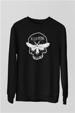 As I Lay Dying Siyah Unisex Sweatshirt