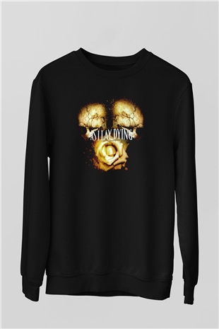 As I Lay Dying Siyah Unisex Sweatshirt