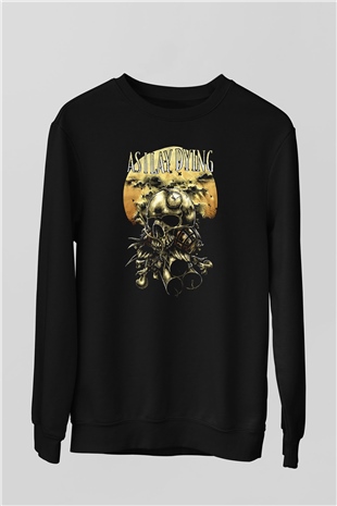 As I Lay Dying Siyah Unisex Sweatshirt