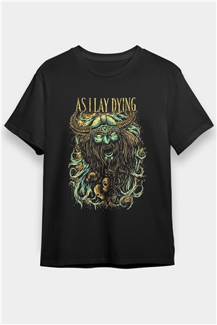 As I Lay Dying Siyah Unisex Tişört T-Shirt - TişörtFabrikası