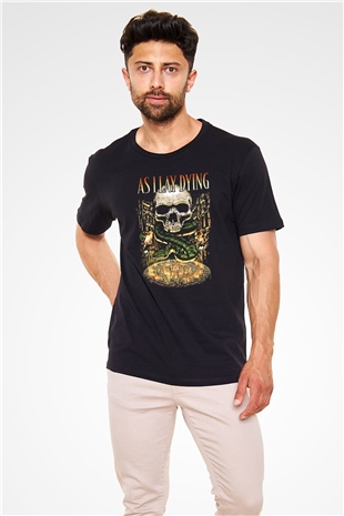 As I Lay Dying Siyah Unisex Tişört T-Shirt - TişörtFabrikası