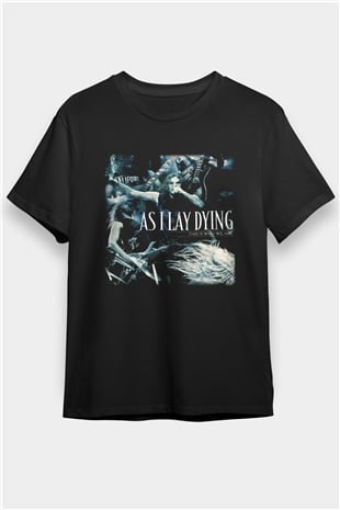 As I Lay Dying Siyah Unisex Tişört T-Shirt - TişörtFabrikası