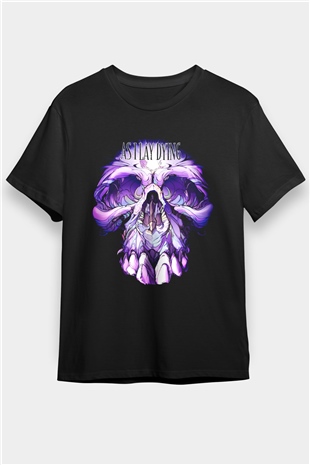 As I Lay Dying Siyah Unisex Tişört T-Shirt - TişörtFabrikası