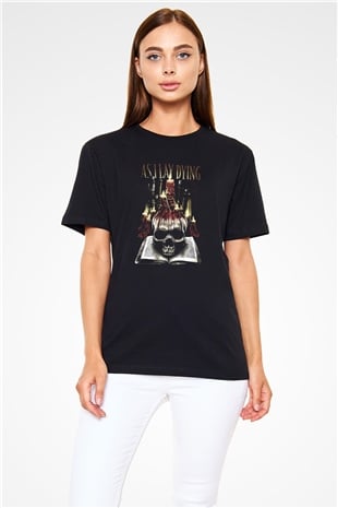 As I Lay Dying Siyah Unisex Tişört T-Shirt - TişörtFabrikası