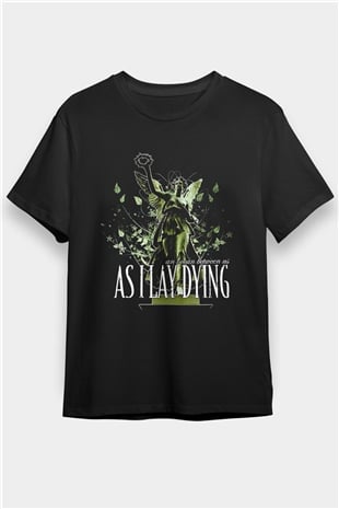 As I Lay Dying Siyah Unisex Tişört T-Shirt - TişörtFabrikası