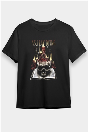 As I Lay Dying Siyah Unisex Tişört T-Shirt - TişörtFabrikası