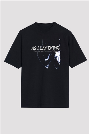 As I Lay Dying Siyah Oversize Tişört Oversize T-shirt - TişörtFabrikası