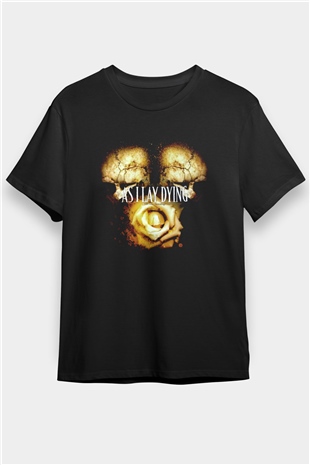 As I Lay Dying Siyah Unisex Tişört T-Shirt - TişörtFabrikası