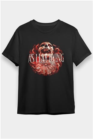 As I Lay Dying Siyah Unisex Tişört T-Shirt - TişörtFabrikası