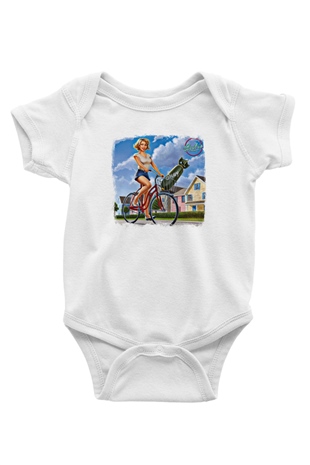 As It Is Baskılı Unisex Beyaz Bebek Body - Zıbın