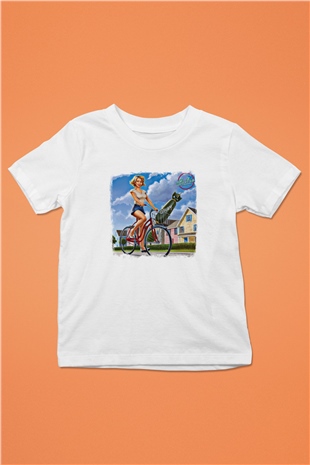 As It Is Baskılı Unisex Beyaz Çocuk Tişört