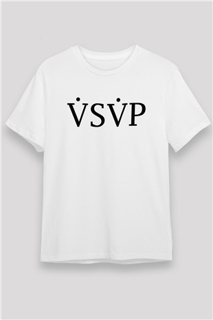 ASAP Mob Beyaz Unisex Tişört T-Shirt - TişörtFabrikası
