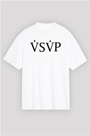 ASAP Mob Beyaz Oversize Tişört Oversize T-shirt - TişörtFabrikası