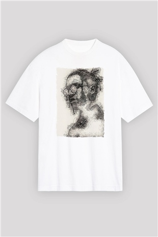 ASAP Mob Beyaz Oversize Tişört Oversize T-shirt - TişörtFabrikası