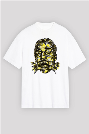 ASAP Mob Beyaz Oversize Tişört Oversize T-shirt - TişörtFabrikası