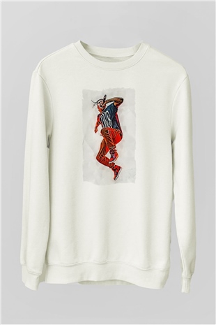 ASAP Rocky Beyaz Unisex Sweatshirt