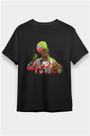 Aşçı Siyah Unisex Tişört T-Shirt - TişörtFabrikası