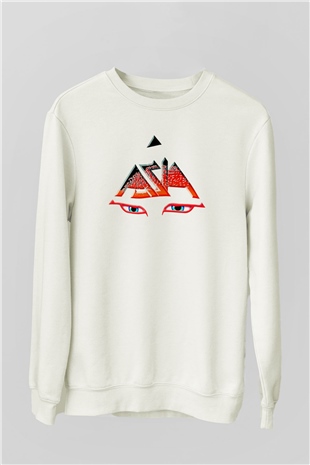 Asia Beyaz Unisex Sweatshirt