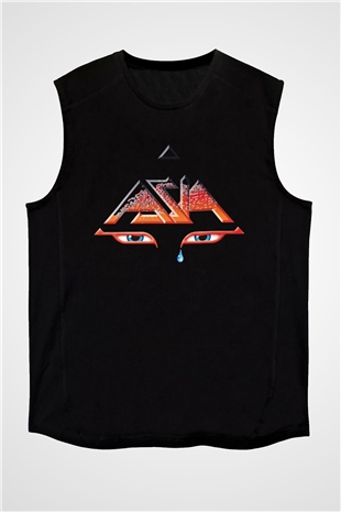 Asia Siyah Unisex Kolsuz Tişört