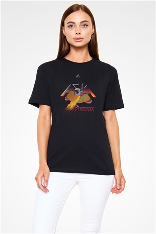 Asia Siyah Unisex Tişört T-Shirt - TişörtFabrikası