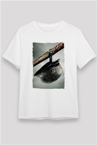 Asker Beyaz Unisex Tişört T-Shirt - TişörtFabrikası
